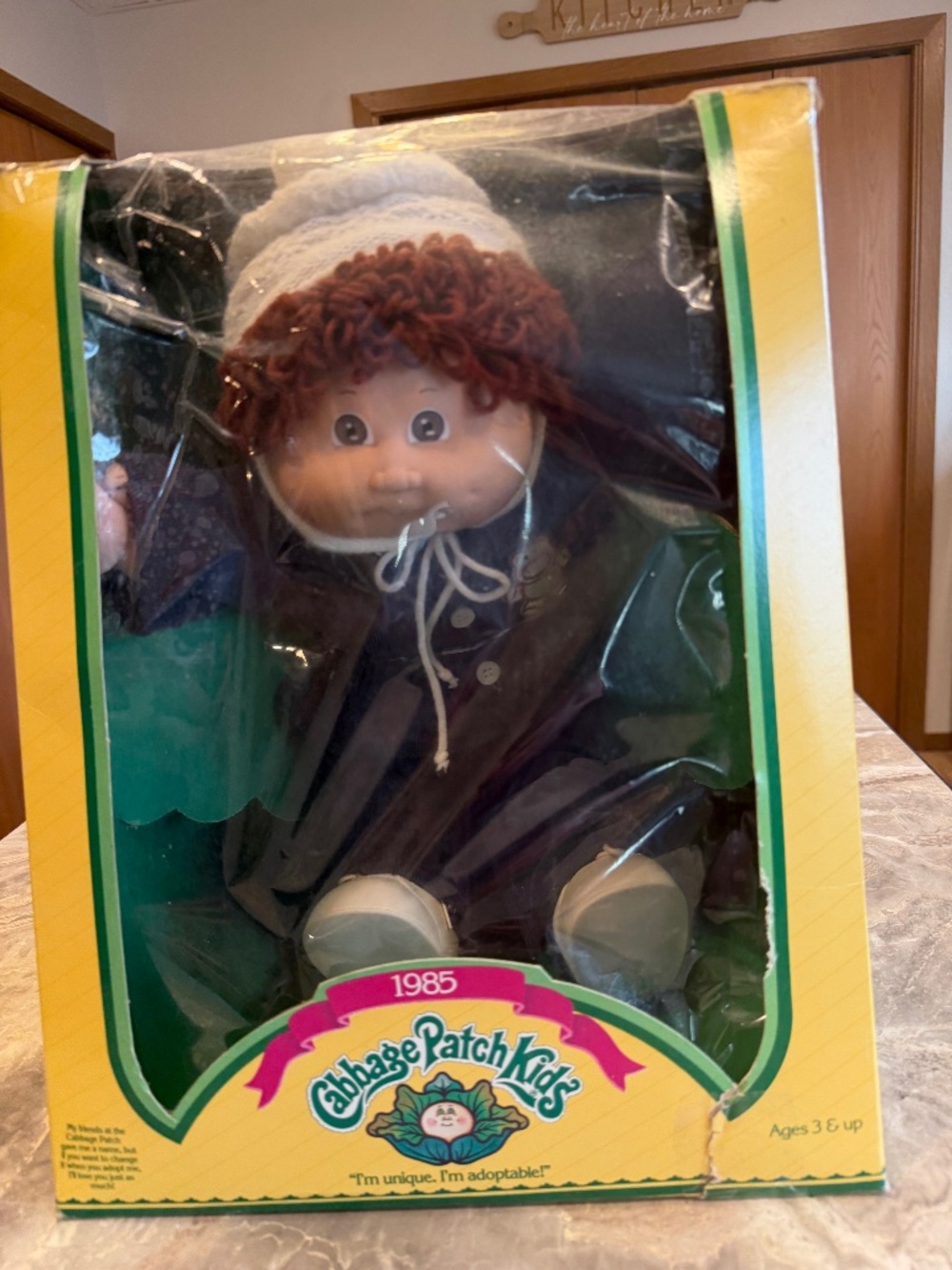 Vintage rare 1984 new cabbage, patch kids, boy doll (Aldus Anson)